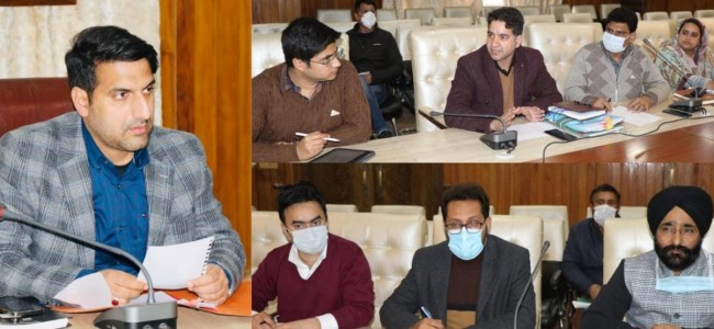 DC Srinagar reviews progress of Ring Road Project