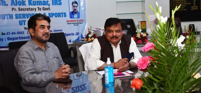 Principal Secretary e-launches YSS Cup 2022; Asks for involving PRIs in sports activities