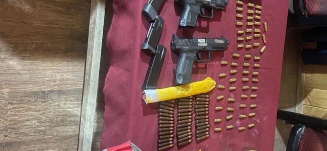 Man abandons car after seeing naka party; arms and ammunition recovered in Anantnag: Police