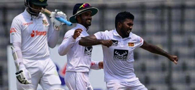 Asitha rips through Bangladesh as Sri Lanka win Test series