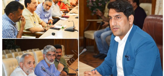 DC Srinagar reviews implementation of directions of LG to resolve public matters