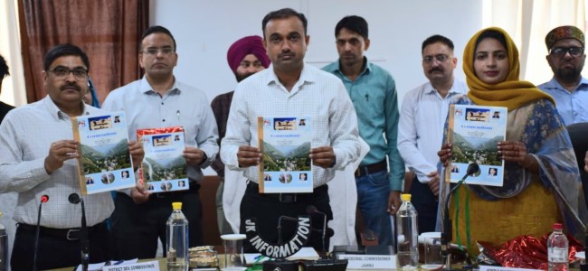 Div Com visits Poonch, releases compendium of Development works; reviews Dev projects
