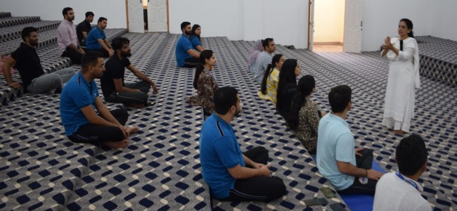 J&K IMPARD organizes yoga sessions for KAS Probationer trainees