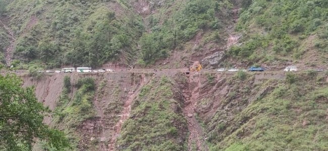 Landslides Triggered By Incessant Rains Force Closure of Srinagar-Muzaffarabad Road