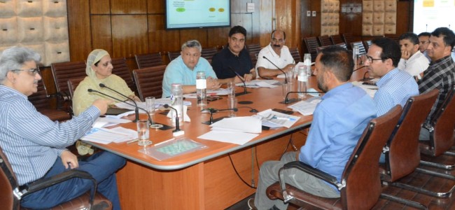 ACS Agriculture Production Deptt reviews modalities for launch of Parvaaz scheme