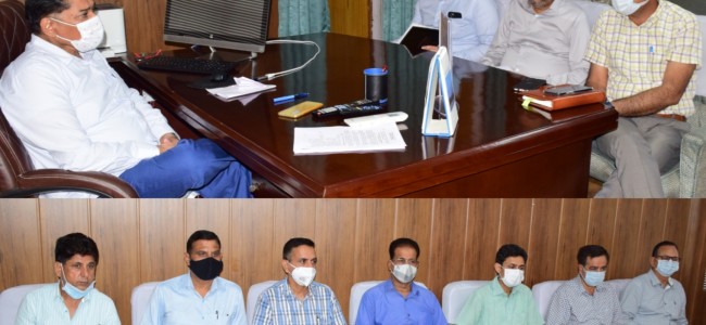 Pr. Secy Jal Shakti reviews progress on cleanliness of irrigation canals, removal of encroachments across Jammu Division