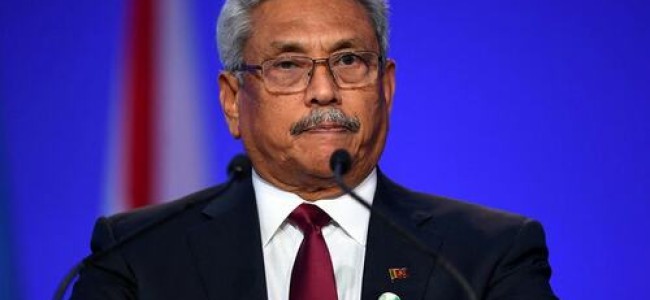 Sri Lanka’s ousted president keen to return home