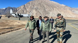 PM Modi arrives in Kargil to celebrate Diwali with soldiers