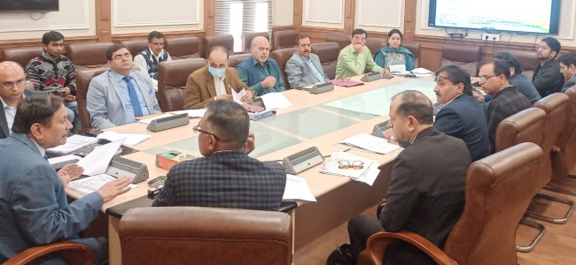 Avoid unnecessary delay in completion of projects of public importance: Advisor Bhatnagar to executing agencies