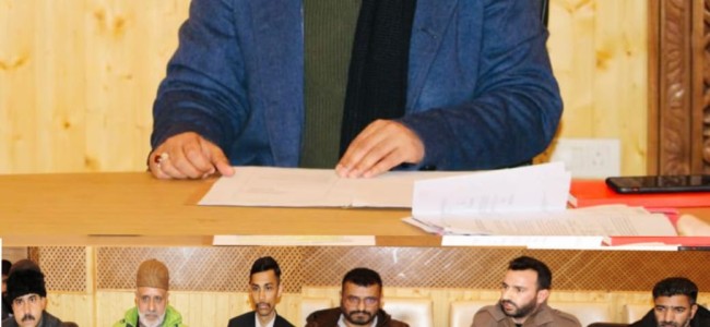 DC Srinagar chairs DLMC meet for formation and promotion of FPOs