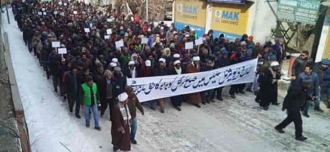 Ladakh bodies gather for protests in New Delhi demanding statehood