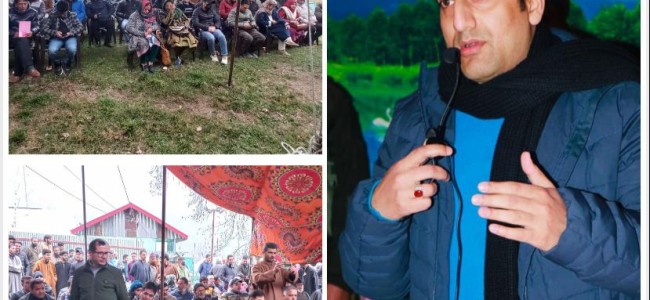 DC Srinagar holds Public Grievance Redressal Camp at Astaanpora Brein Nishat