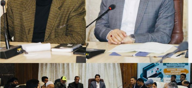 DC Srinagar holds consultation session with DDC members/BDC chairpersons/PRIs for finalisation of Capex Plan for the Year 2023-24