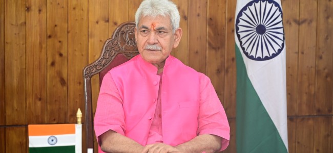 Multi crore developmental projects being started in Anantnag district says Sinha