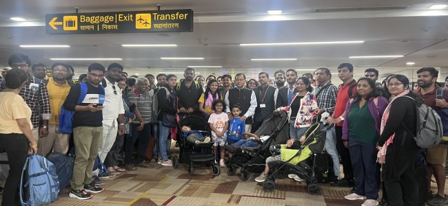 Operation Ajay: Second batch of 235 Indian nationals from Israel land in Delhi