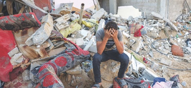 Barbaric Israeli bombing creates ‘million refugees’