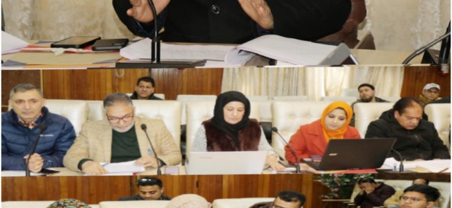 DC Srinagar reviews implementation of schemes under PHE sector