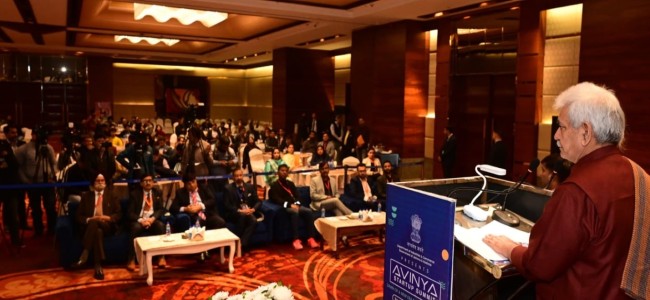 Lt Governor launches ‘New Jammu & Kashmir Start-up Policy- 2024-27’