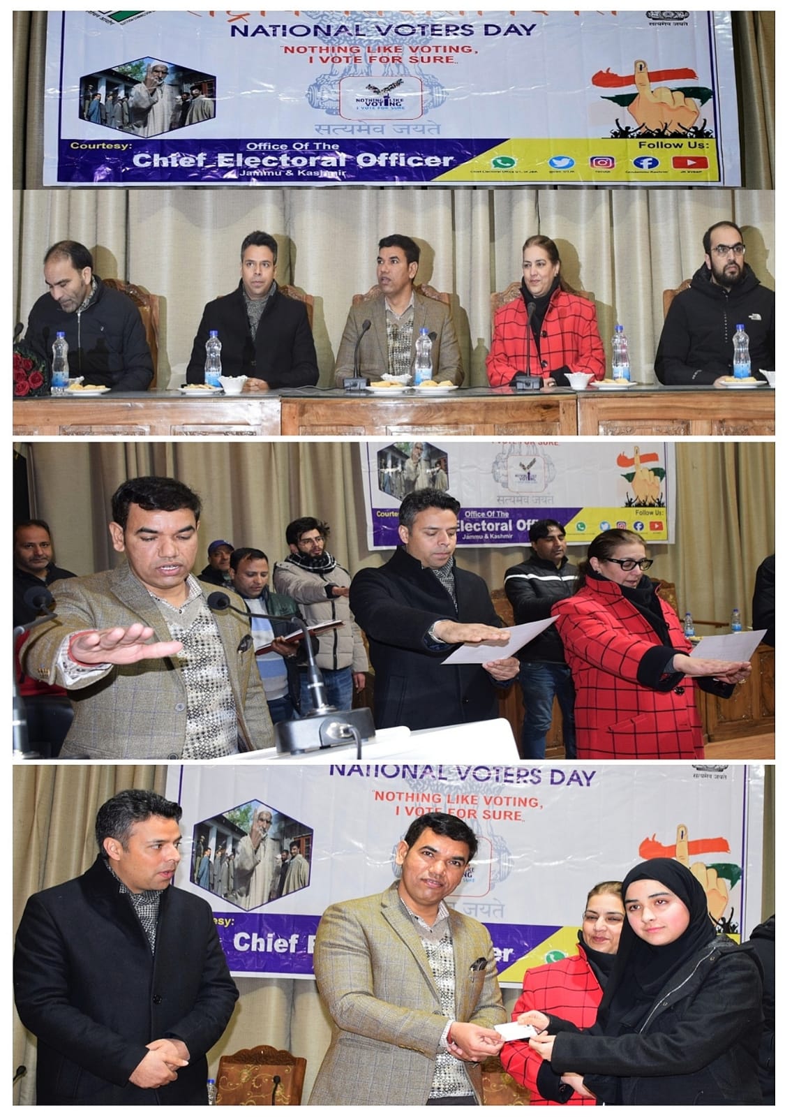 Div Com Kashmir encourages citizens to vote in upcoming elections for ...
